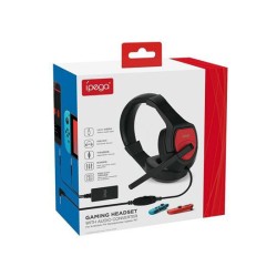IPEGA GAMING HEADSET WITH AUDIO CONVERTER FOR N-SWITCH