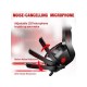 PHOINIKAS H1 3.5MM GAMING HEADSET - RED