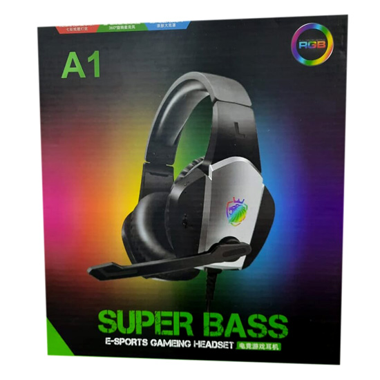 SUPER BASS A1 3.5MM E-SPORTS GAMING HEADSET