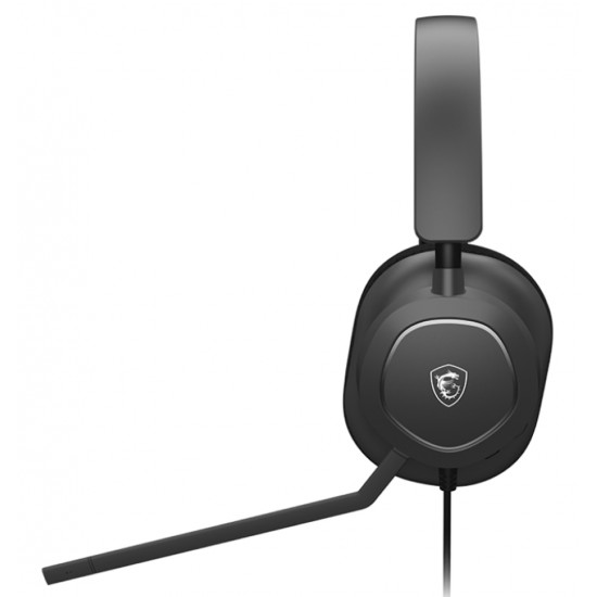 MSI MAESTRO 300 CARDIOID MIC 40MM NEODYMIUM DRIVERS NAHIMIC 3D SOUND USB-C WIRED GAMING HEADSET - BLACK