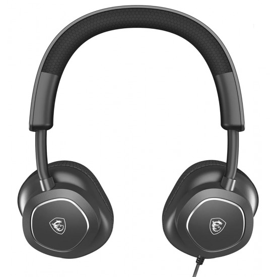 MSI MAESTRO 300 CARDIOID MIC 40MM NEODYMIUM DRIVERS NAHIMIC 3D SOUND USB-C WIRED GAMING HEADSET - BLACK