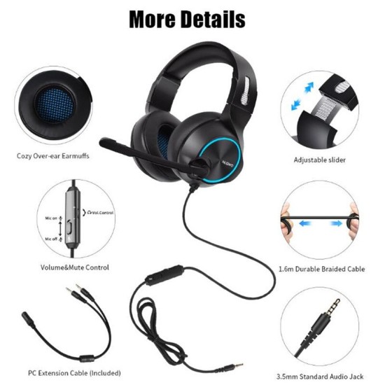 NUBWO N11 3.5MM GAMING HEADSET