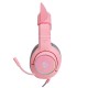 ONIKUMA K9 50MM DRIVERS ELITE STEREO GAMING HEADSET WITH CAT EARS FOR PC, PS4 AND XBOX - PINK