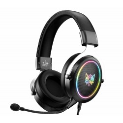 ONIKUMA X10 RGB 50 MM STEREO SOUND MULTI-PLATFORM WIRED GAMING HEADSET WITH DETACHABLE MIC 