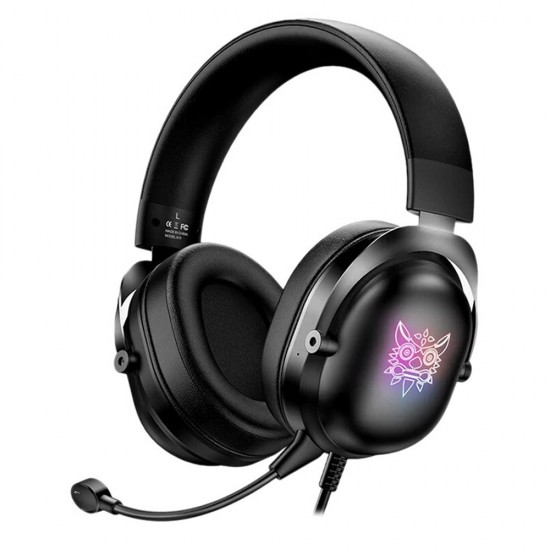 ONIKUMA X11 RGB LED LIGHT 50MM DRIVERS SURROND SOUND WIRED GAMING HEADPHONES WITH DETACHABLE MIC