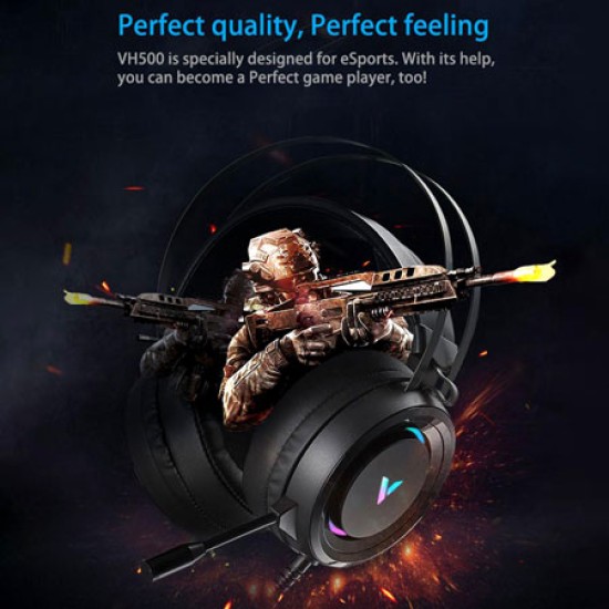 RAPOO VH500 VIRTUAL 7.1 CHANNELS GAMING HEADSET