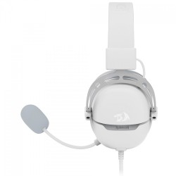 REDRAGON AURORA H376 WIRED RGB 7.1 SURROUND SOUND 40MM DRIVERS NOISE-CANCELING MIC INLINE EQ CONTROL LIGHTWEIGHT DESIGN MULTI-PLATFORM GAMING HEADSET - WHITE