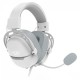 REDRAGON AURORA H376 WIRED RGB 7.1 SURROUND SOUND 40MM DRIVERS NOISE-CANCELING MIC INLINE EQ CONTROL LIGHTWEIGHT DESIGN MULTI-PLATFORM GAMING HEADSET - WHITE