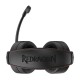 REDRAGON CRONUS H211 IMMERSIVE GAMING EXPERIENCE 40MM DRIVERS NOISE-CANCELING MIC LIGHTWEIGHT MEMORY FOAM RGB MULTI PLATFORM WIRED GAMING HEADSET - BLACK