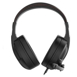 REDRAGON CRONUS H211 IMMERSIVE GAMING EXPERIENCE 40MM DRIVERS NOISE-CANCELING MIC LIGHTWEIGHT MEMORY FOAM RGB MULTI PLATFORM WIRED GAMING HEADSET - BLACK