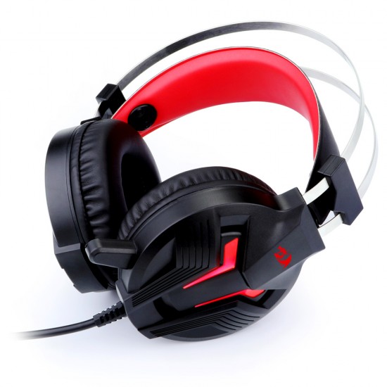 REDRAGON MEMECOLEOUS H112 STEREO 3.5MM JACK LED BACKLIT MULTI-PLATFORM WIRED GAMING HEADSET 