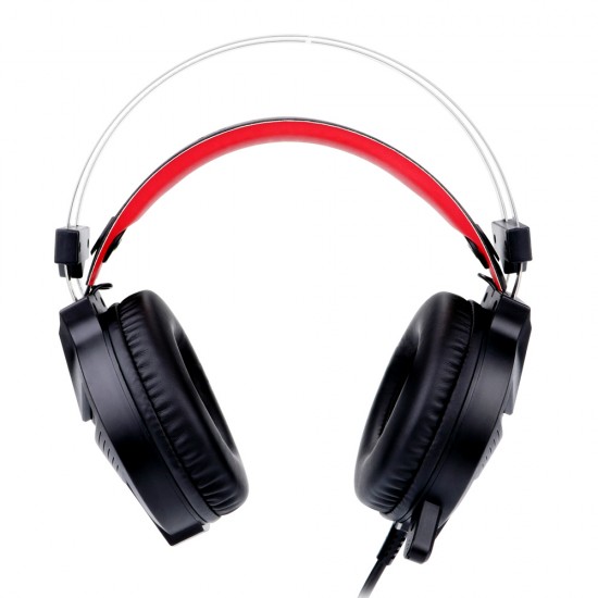 REDRAGON MEMECOLEOUS H112 STEREO 3.5MM JACK LED BACKLIT MULTI-PLATFORM WIRED GAMING HEADSET 