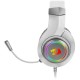 REDRAGON H260 HYLAS RGB 50 MM DRIVERS WIRED 3.55MM GAMING HEADSET WITH MIC - WHITE