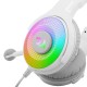 REDRAGON H350 PANDORA RGB WIRED GAMING HEADSET WITH DYNAMIC RGB BACKLIGHT 50MM DRIVERS  - WHITE