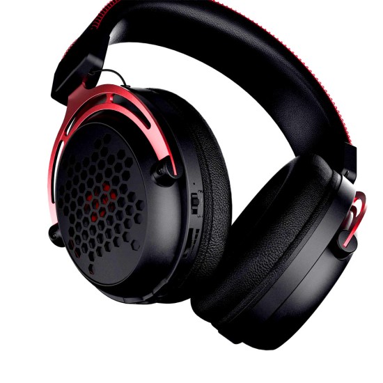 REDRAGON H386 DIOMEDES 7.1 SURROUND SOUND WIRED GAMING HEADSET DETACHABLE NOISE CANCELLATION MICROPHONE- BLACK 