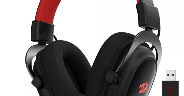 Redragon H510 Zeus-X RGB Cuffie da gioco senza fili - Suono surround 7.1 - Driver audio da 53MM