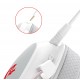REDRAGON ZEUS H510 PRO 3-MODE 7.1 SURROUND SOUND 53MM DRIVERS MEMORY FOAM EAR PADS FABRIC COVER MULTI PLATFORM USB POWERED RGB WIRELESS GAMING HEADSET - WHITE
