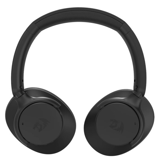 REDRAGON VIBECORE H610 40MM DRIVERS ADJUSTABLE ROTATING EAR CUPS ANC BLUETOOTH AUX WIRELESS/WIRED GAMING HEADSET – BLACK
