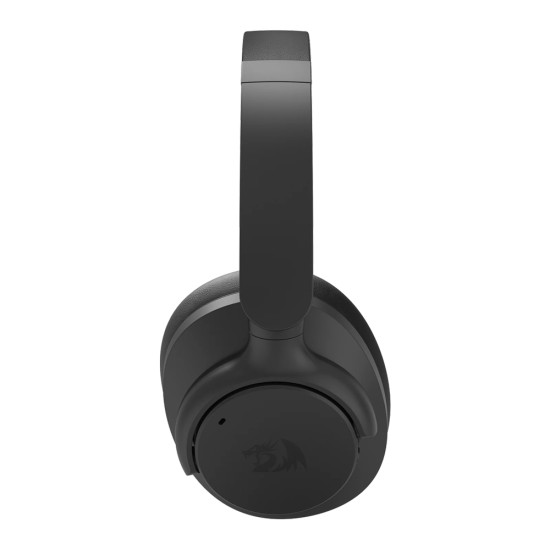 REDRAGON VIBECORE H610 40MM DRIVERS ADJUSTABLE ROTATING EAR CUPS ANC BLUETOOTH AUX WIRELESS/WIRED GAMING HEADSET – BLACK