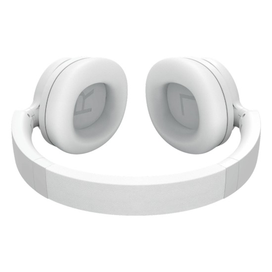 REDRAGON VIBECORE H610G 40MM DRIVERS ADJUSTABLE ROTATING EAR CUPS ANC BLUETOOTH AUX WIRELESS/WIRED GAMING HEADSET – WHITE