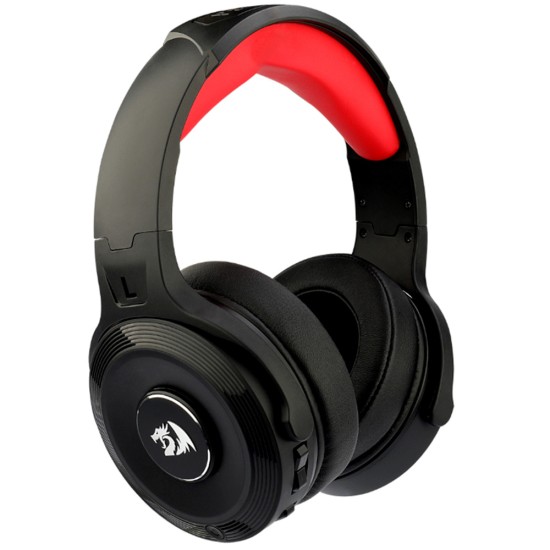 REDRAGON H818 PELOPS PRO 7.1 SURROUND SOUND 2.4G WIRELESS WITH TRANSMITTER GAMING HEADSET - BLACK