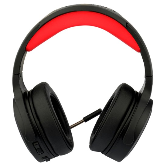 REDRAGON H818 PELOPS PRO 7.1 SURROUND SOUND 2.4G WIRELESS WITH TRANSMITTER GAMING HEADSET - BLACK