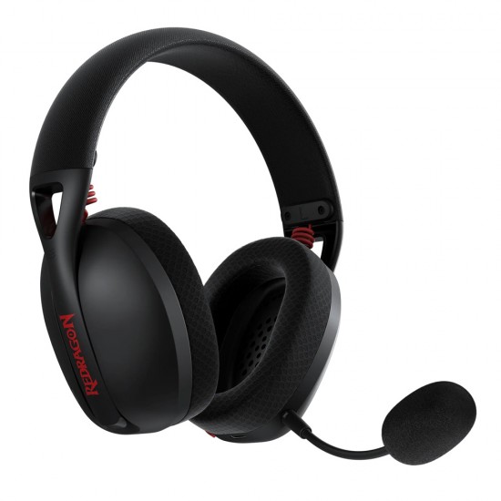 REDRAGON IRE PRO ULTRA-LIGHT 7.1 SURROUND SOUND 40MM DRIVERS WIRELESS GAMING HEADSET - BLACK