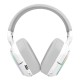 REDRAGON MIRA H868 3-MODE 7.1 SURROUND SOUND 40MM DRIVERS NOISE-CANCELLING MICROPHONE LEATHER EAR PADS 3 EQ MODES DURABLE BUILD WIRELESS RGB GAMING HEADSET - WHITE