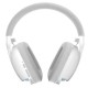 REDRAGON SKULD H878 3-MODE 7.1 SURROUND SOUND 40MM DRIVERS DETACHABLE MIC 600MAH BATTERY 200G LIGHTWEIGHT CROSS-PLATFORM COMPATIBLE WIRELESS RGB GAMING HEADSET - WHITE/GRAY