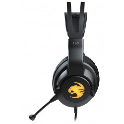 ROCCAT ELO 7.1 USB SURROUND SOUND 50MM SPEAKERS AIMO INTELLIGENT RGB WIRED GAMING HEADSET