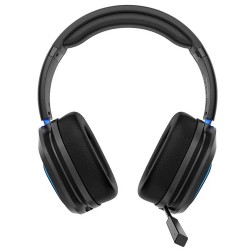 SADES CARRIER SA-203 IMMERSIVE AUDIO LOW LATENCY RGB SWIVELING COMFORTABLE MULTI PLATFORM WITH MIC AND TRANSMITTER WIRELESS GAMING HEADSET – BLACK