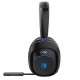 SADES CARRIER SA-203 IMMERSIVE AUDIO LOW LATENCY RGB SWIVELING COMFORTABLE MULTI PLATFORM WITH MIC AND TRANSMITTER WIRELESS GAMING HEADSET – BLACK