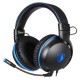 SADES F-POWER SA-717 WIRED ON EAR EXCELLENT STEREO SOUND GAMING HEADSET - BLACK/BLUE