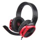 SADES R17 DEEP SOUND 3.5MM GAMING HEADSET - RED