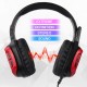 SADES R17 DEEP SOUND 3.5MM GAMING HEADSET - RED