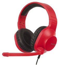 SADES SPIRITS LIGHTWEIGHT & QUICK CONTROL 50MM SPEAKERS MULTIPLATFORM COMPATIBILITY 3.5MM 4-POLE JACK FLEXIBLE MICROPHONE GAMING HEADSET – RED