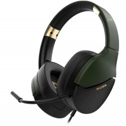 SADES SPOWER SA-725 CLEAN AUDIO ADJUSTABLE LIGHTWEIGHT 380G MULTI PLATFORM WITH 3.5MM AUX  JACK FOR PC PS4 PS5 XBOX SWITCH HANDHELD VR GAMING HEADSET – GOLD