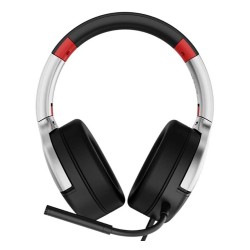 SADES SPOWER SA-725 CLEAN AUDIO ADJUSTABLE LIGHTWEIGHT 380G MULTI PLATFORM WITH 3.5MM AUX JACK FOR PC PS4 PS5 XBOX SWITCH HANDHELD VR GAMING HEADSET – SILVER