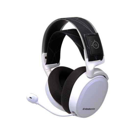 STEELSERIES ARCTIS 7 CLEARCAST BIDIRECTIONAL MIC LOSSLESS 2.4G WIRELESS GAMING HEADSET - WHITE