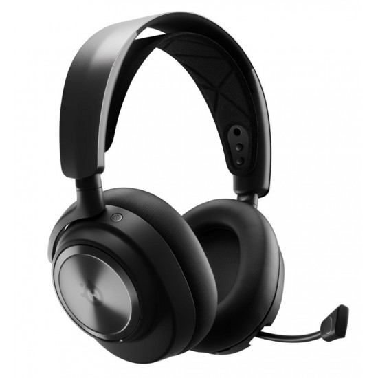 STEELSERIES ARCTIS NOVA PRO WIRELESS HIGH-FIDELITY GAMING AUDIO WITH ACTIVE NOISE CANCELLATION FOR PC & PLAYSTATION - BLACK