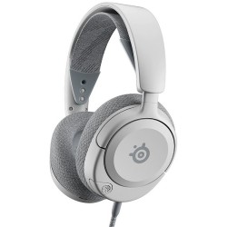 STEELSERIES ARCTIS NOVA 1 MULTI SYSTEM HIGH FIDELITY DRIVERS 360° SPATIAL AUDIO ULTRA LIGHT COMFORTABLE DESIGN DURABLE BUILD NOISE CANCELING MICROPHONE PC COMPATIBLE GAMING HEADSETS - WHITE