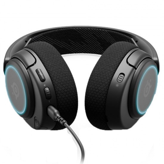 STEELSERIES ARCTIS NOVA 3 MULTI PLATFORM LIGHT WEIGHT SIGNATURE SOUND CLEARCAST USB-C CONNECTOR GEN 2 MIC PC, PS5/PS4, XBOX SERIES X S, SWITCH, MOBILE GAMING HEADSET - BLACK