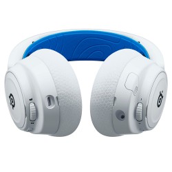 STEELSERIES ARCTIS NOVA 7P – MULTIPLATFORM, NEODYMIUM MAGNETIC CONTROLLERS 2.4 GHZ + MIXABLE BLUETOOTH 38-HOUR USB-C BATTERY CLEARCAST MICROPHONE PLAYSTATION COMPATIBLE WIRELESS GAMING HEADPHONES – WHITE
