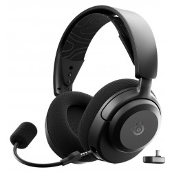 STEELSERIES ARCTIS NOVA 3P 40H BATTERY FAST CHARGE 260G LIGHTWEIGHT NEO AUDIO DRIVERS USB-C BLUETOOTH 2.4GHZ MULTI PLATFORM GAMING HEADSET - BLACK