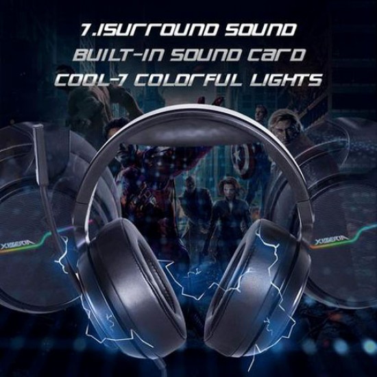 XIBERIA V20 USB 7.1 GAMING HEADSET