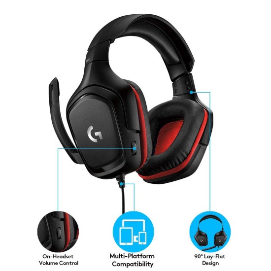 LOGITECH G331 STEREO GAMING HEADSET 