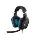 LOGITECH G431 7.1 SURROUND SOUND 50 MM DRIVERS MULTI-PLATFORM WIRED GAMING HEADSET - BLACK/BLUE