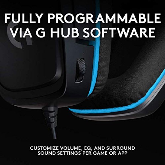 LOGITECH G432 7.1 SURROUND GAMING HEADSET