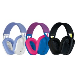 LOGITECH G435 LIGHTSPEED ULTRA-LIGHT WIRELESS 2.4HZ BLUETOOTH MULTI PLATFORM SUPPORT GAMING HEADSET 