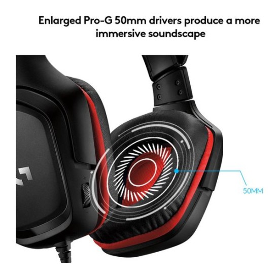 LOGITECH G332 STEREO GAMING HEADSET